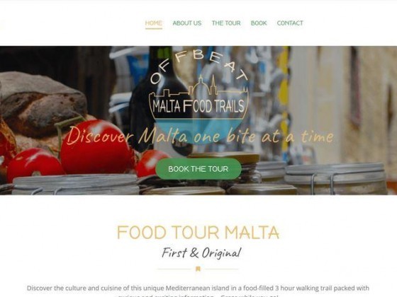 new website, offbeat malta food trails, food tour Valletta